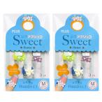  плюс бумага ... палец sakmeklikoSweet цветок 1 3 штук M размер *2 комплект 