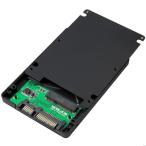 mSATA MINI PCI-E SSD*2.5インチ SATA3 変換アダプタ 7mm プラスチック ケース付き