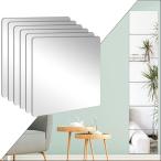  прикленить зеркало все тело зеркало зеркало 30cm*30cm 6 шт. комплект трещина нет HD зеркальный угол круг обработка легкий 