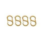  высшее маленький kalabina застежка 4 шт. комплект Gold S знак микро маленький общая длина 11.5* золотой 