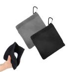 FineGood Golf полотенце мяч для гольфа очиститель Golf полотенце .. Golf Club полотенце Golf для чистый .kalabina имеется брелок для ключа пряжка мяч .. чистый для удобный 