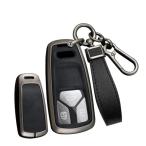 [TECART] Audi специальный чехол для ключей ключ покрытие брелок для ключа выдерживающий защита от ударов кольцо для ключей A4 A6 Q2 Q3 Q5 Q7 SQ5 FY SQ7 4M TT FV TTS RS R8 и т.п. соответствующий высококлассный aluminium 