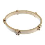 トリーバーチ アクセサリー レディース バングル ブレスレット アウトレット ピンクゴールド CLASSIC LOGO HINGE BANGLE 145434 654M TORY BURCH
