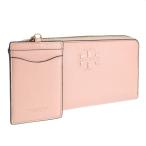 トリーバーチ 財布 レディース ラウンドファスナー長財布 アウトレット レザー ライトピンク テア THEA ZIP CONTINENTAL WALLET 146471 654 TORY BURCH