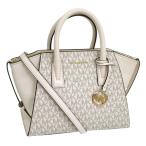 マイケルコース バッグ レディース ショルダーバッグ 2way 斜めがけ ハンドバッグ アウトレット ホワイト PVC AVRIL 35F4G4VS1B LTCRMU MICHAEL KORS