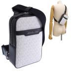 マイケルコース バッグ メンズ ショルダーバッグ ボディバッグ アウトレット PVC ホワイト COOPER MD SLNGPK 37T5LCOC2B BRIWHT MICHAEL KORS