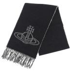 ショッピングWestwood ヴィヴィアンウエストウッド マフラー レディース ウール ブラック SINGLE ORB DOUBLE FA 81030006W00ZHN402 VIVIENNE WESTWOOD