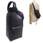 ポールスミス バッグ メンズ ショルダーバッグ ボディバッグ スリングバッグ アウトレット レザー ブラック BMB174 10 Paul Smith