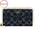 コーチ COACH ラウンドファスナ―中長財布 シグネチャー アウトレット c2884