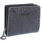 ショッピングコーチ 財布 コーチ 財布 レディース 2つ折り 折財布 コンパクト アウトレット グレー スナップウォレット デニム SNAP WLT DENIM CAP07QBWAD COACH