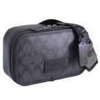 コーチ バッグ メンズ ショルダーバッグ ボディバッグ アウトレット PVC ブラック ワイアット ベルトバッグ シグネチャー キャンバス CM106QBMI5 COACH