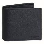 ショッピングcoach コーチ 財布 メンズ 2つ折り 折財布 コンパクト アウトレット 札入れ 小銭入れなし レザー ブラック CR899BLK COACH