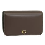 コーチ カードケース レディース アウトレット レザー ブラウン RFC ESS SLIM CC CR990B4MPL COACH