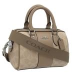 コーチ バッグ レディース ショルダーバッグ 2way 斜めがけ ハンドバッグ アウトレット ベージュ ミニローアン クロスボディ シグネチャー CW331SVPWH COACH