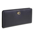 コーチ 財布 レディース 長財布 レザー ブラック RFC LTH ESS SLM WLT CZ096B4BK COACH