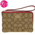 Yahoo! Yahoo!ショッピング(ヤフー ショッピング)コーチ COACH ポーチ リストレット シグネチャー アウトレット f58033
