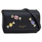 ケイトスペード バッグ レディース ショルダーバッグ ブラック GALA STONE EMBELLISHED SAFFIAN KA914 001 kate spade