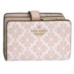 ケイトスペード 財布 レディース 2つ折り 折財布 コンパクト アウトレット ピンクマルチ スペードフラワー SPADE FLOWER PVC KG488 650 kate spade