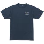 モンベル Tシャツ 半袖 メンズ レディース ウィックロン UVカット 速乾 XS〜XL ネイビー WIC.T 北海道のシャチ 1114818NV mont bell