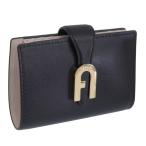 ショッピングフルラ フルラ 財布 レディース 2つ折り 折財布 コンパクト アウトレット レザー ブラック MIASOFIA M COMPACT WALLET WP00552BX3104O6000 FURLA