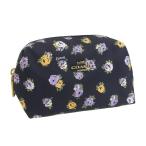 コーチ COACH ポーチ 小物入れ 花柄 ナイロン ミッドナイト レディース 1078