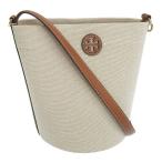 トリーバーチ バッグ レディース ショルダーバッグ 2way 斜めがけ アウトレット キャンバス ベージュ BLAKE CANVAS BUCKET BAG 160762 928 TORY BURCH