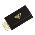 ショッピングプラダ プラダ PRADA キーケース 6連 メンズ レディース アウトレット ブラック ナイロン レザー 1PG222UZ0F0X3X NE