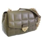 マイケルコース バッグ レディース ショルダーバッグ レザー カーキ SOHO LG CHAIN SHLDR 30F0G1SL3L 333 MICHAEL KORS