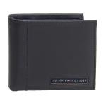 トミーヒルフィガー 財布 メンズ 2つ折り 折財布 コンパクト レザー ブラック YEN BILLFOLD W COIN PURSE 31TL25X023 001 TOMMY HILFIGER