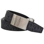 マイケルコース ベルト メンズ アウトレット NS PVC ブラック 31MM CTFR MK PLAQE BELT 36S5LBLY2B BLACK MICHAEL KORS
