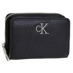 ショッピングカルバンクライン カルバンクライン 財布 レディース 2つ折り 折財布 コンパクト アウトレット ブラック 4K1009G 001 CALVIN KLEIN