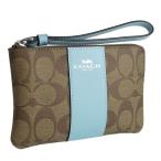 コーチ COACH ポーチ 小物入れ カーキ ウォーターフォール レディース 58035