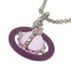 ヴィヴィアンウエストウッド アクセサリー レディース ネックレス プラチナム PETITE ORIGINAL ORB PENDANT 6302039J02P651 VIVIENNE WESTWOOD