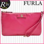 フルラ FURLA ポーチ コスメポーチ 小物入れ ストラップ付き 斜めがけ リボン 744917