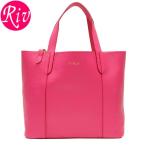 Yahoo! Yahoo!ショッピング(ヤフー ショッピング)フルラ バッグ FURLA トートバッグ ELLE S ポーチ付 グロスピンク レザー 802942 アウトレット