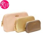 フルラ FURLA ポーチ 3点セット ELECTRAL COSMETIC CASE SET レザー 829054