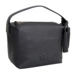 トリーバーチ バッグ レディース ハンドバッグ アウトレット レザー ブラック THEA SMALL HOBO 86844-001 TORY BURCH