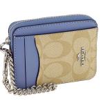 ショッパー付き コーチ COACH カードケース コインケース シグネチャー アウトレット c0058