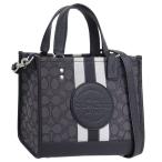 コーチ バッグ レディース ショルダーバッグ 2WAY ハンドバッグ アウトレット ブラックマルチ シグネチャー デンプシー DEMPSEY TOTE 22 C8417SVRT6 COACH