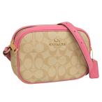 コーチ バッグ レディース ショルダーバッグ アウトレット ライトカーキ×ピンク SIG MN JMIE CMRA BAG C9926IMVGK COACH