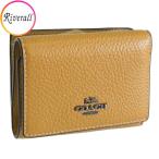コーチ 財布 レディース 三つ折り財布 アウトレット レザー イエロー マイクロ ウォレット MICRO WALLET CM238QBMWQ COACH