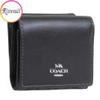 コーチ 財布 レディース 三つ折り財布 アウトレット ブラック シグネチャー MICRO WALLET CM761SVTSQ COACH