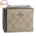 ショッピングコーチ 財布 コーチ 財布 レディース 二つ折り財布 アウトレット ベージュ シグネチャー BFLD WLT CM852 COACH