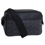 コーチ バッグ メンズ ショルダーバッグ アウトレット ブラック グラハム クロスショルダーバッグ ボディバッグ シグネチャー キャンバス CV921QBMI5 COACH