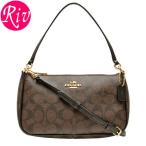 Yahoo! Yahoo!ショッピング(ヤフー ショッピング)コーチ バッグ COACH ショルダーバッグ 2way アクセサリーポーチ ブラウン ブラック PVC レザー f36674imaa8