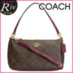 Yahoo! Yahoo!ショッピング(ヤフー ショッピング)コーチ バッグ COACH ショルダーバッグ 2way アクセサリーポーチ ブラウン レッドパープル PVC レザー f36674imdgk
