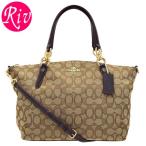 コーチ バッグ COACH ショルダーバッグ 2way シグネチャー ブラウン キャンバス レザー f58283imc7c