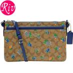 Yahoo! Yahoo!ショッピング(ヤフー ショッピング)コーチ バッグ COACH ショルダーバッグ 斜めがけ フローラルプリント シグネチャー f58383svlmb