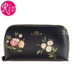 コーチ COACH ポーチ 化粧ポーチ 花柄 アウトレット f73019