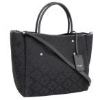 ケイトスペード バッグ レディース トートバッグ ショルダーバッグ 2WAY アウトレット ジャカード レザー ブラック spade flower KK608 001 kate spade A4対応